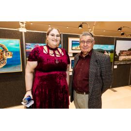 Opening night of the Ipswich Art Awards, 2022