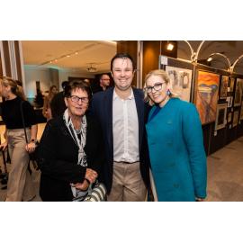 Opening night of the Ipswich Art Awards, 2022