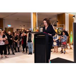 Opening night of the Ipswich Art Awards, 2022