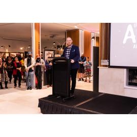 Opening night of the Ipswich Art Awards, 2022