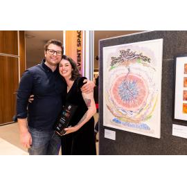 Opening night of the Ipswich Art Awards, 2022