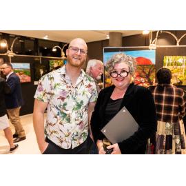 Opening night of the Ipswich Art Awards, 2022
