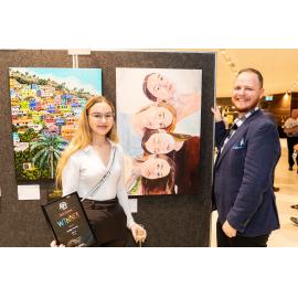 Opening night of the Ipswich Art Awards, 2022