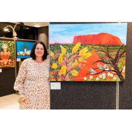 Opening night of the Ipswich Art Awards, 2022