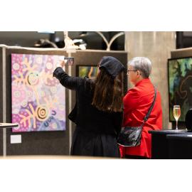 Opening night of the Ipswich Art Awards, 2022