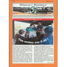 The Community Chronicle No. 31 September 2013