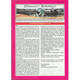 The Community Chronicle No. 32 October 2013
