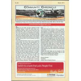 The Community Chronicle No. 36 March 2014