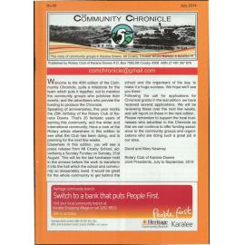 The Community Chronicle No. 40 July 2014