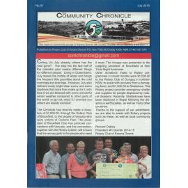 The Community Chronicle No. 51 July 2015
