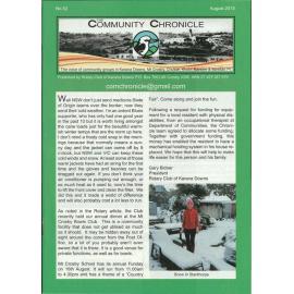The Community Chronicle No. 52 August 2015