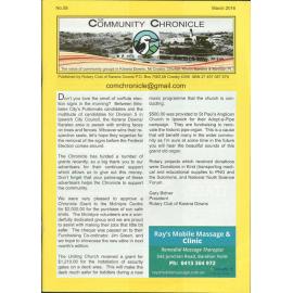 The Community Chronicle No. 58 March 2016