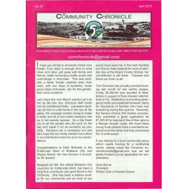 The Community Chronicle No. 59 April 2016