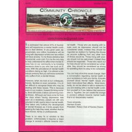 The Community Chronicle No. 65 October 2016