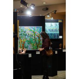 Opening night of the Ipswich Art Awards, 2021