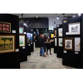 Opening night of the Ipswich Art Awards, 2021