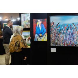 Opening night of the Ipswich Art Awards, 2021