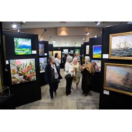 Opening night of the Ipswich Art Awards, 2021