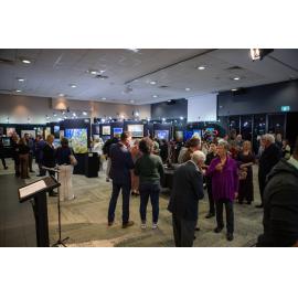 Opening night of the Ipswich Art Awards, 2021