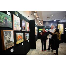 Opening night of the Ipswich Art Awards, 2021