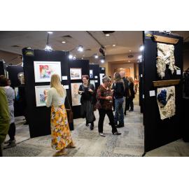 Opening night of the Ipswich Art Awards, 2021