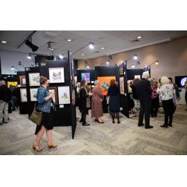 Opening night of the Ipswich Art Awards, 2021