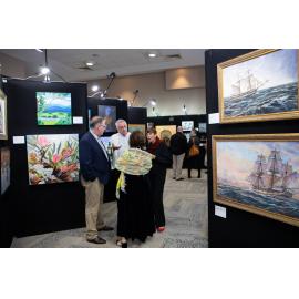 Opening night of the Ipswich Art Awards, 2021