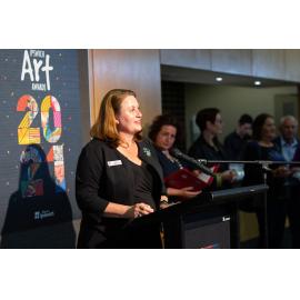 Opening night of the Ipswich Art Awards, 2021
