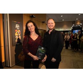 Opening night of the Ipswich Art Awards, 2021