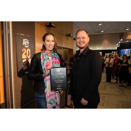 Opening night of the Ipswich Art Awards, 2021