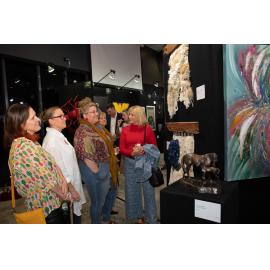 Opening night of the Ipswich Art Awards, 2021