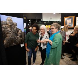 Opening night of the Ipswich Art Awards, 2021
