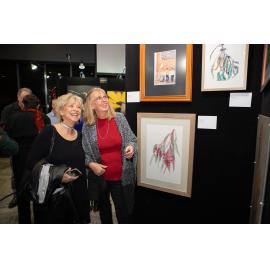 Opening night of the Ipswich Art Awards, 2021