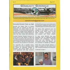 The Community Chronicle No. 71 May 2017