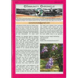The Community Chronicle No. 75 September 2017