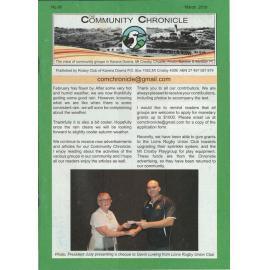 The Community Chronicle No. 80 March 2018