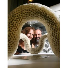 Casselle Mountford and David Nixon at the Ipswich Art Awards, Ipswich, April 2007