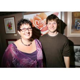 Attendees at the Ipswich Art Awards, Ipswich, April 2007