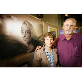 Lyn and Tom Mason at the Ipswich Art Awards, Ipswich, April 2007