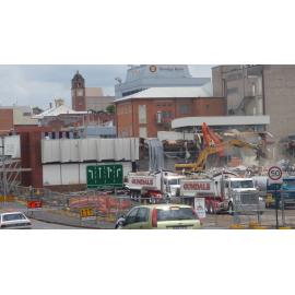 Coles Supermarket Demolition 2011