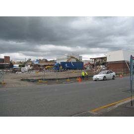 Coles Supermarket Demolition 2011