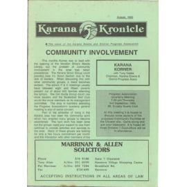 Karana Kronicle, August 1992