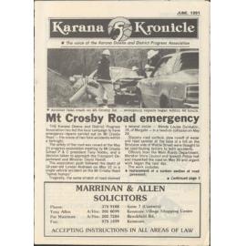 Karana Kronicle, June 1991
