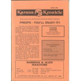 Karana Kronicle, October 1992