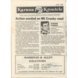 Karana Kronicle, April 1990