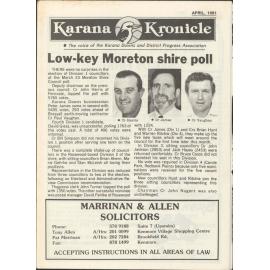 Karana Kronicle, April 1991