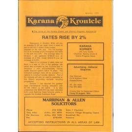 Karana Kronicle, August 1993