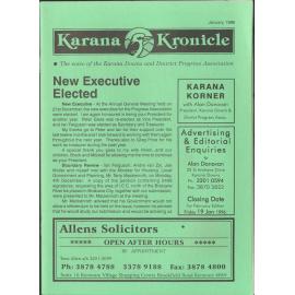 Karana Kronicle, January 1996
