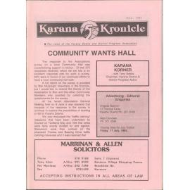 Karana Kronicle, July 1993