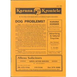 Karana Kronicle, June 1995